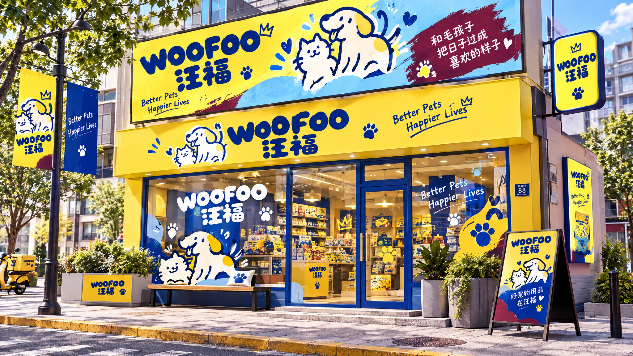 品牌识别 · 门店招牌